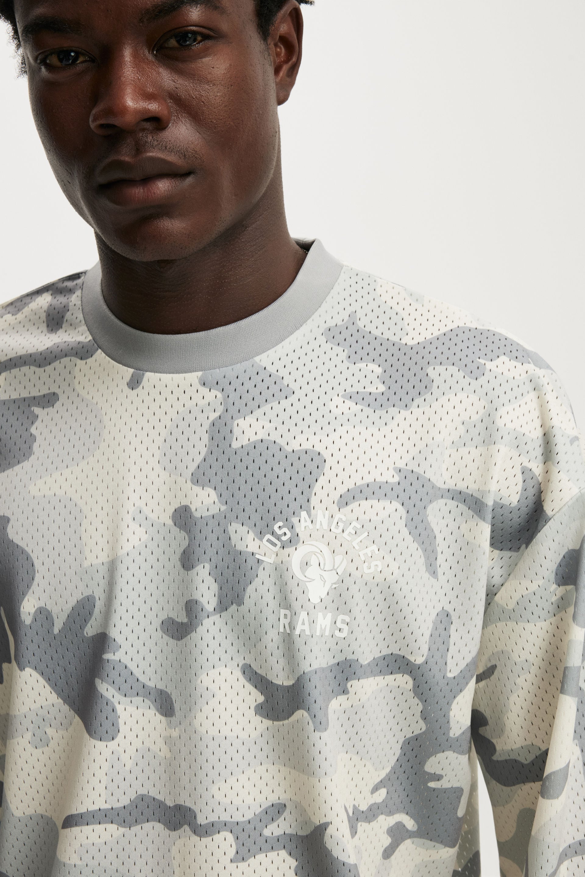 NFL Los Angeles Rams Long Sleeve Jersey, LCN NFL - GREY CAMO - LOS ANGELES RAMS - RAMS - example image 4
