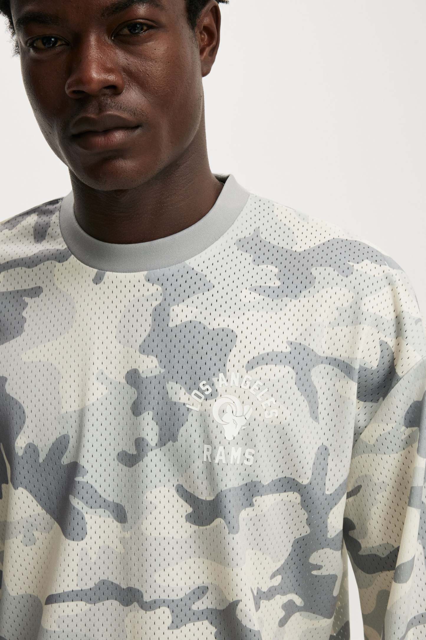 NFL Los Angeles Rams Long Sleeve Jersey, LCN NFL - GREY CAMO - LOS ANGELES RAMS - RAMS - example image 4