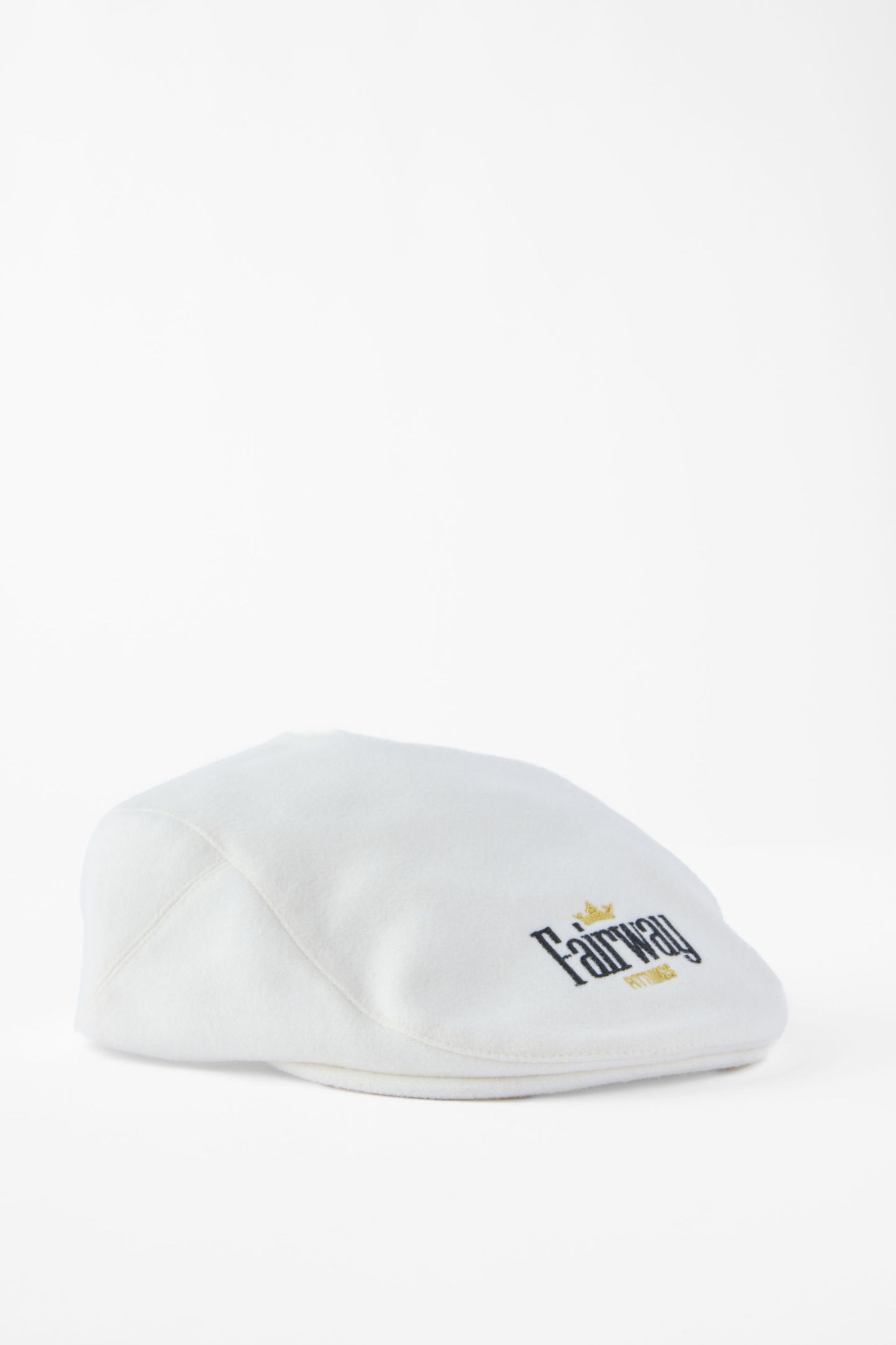 Mens Beret, WHITE/FAIRWAY FITTINGS - example image 2