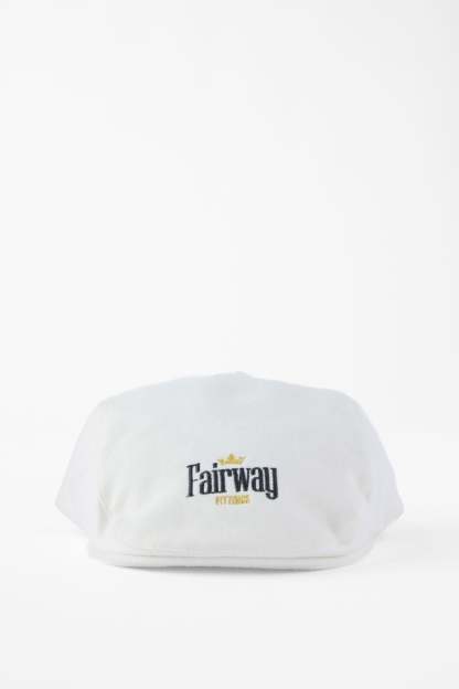 Mens Beret, WHITE/FAIRWAY FITTINGS - example image 1