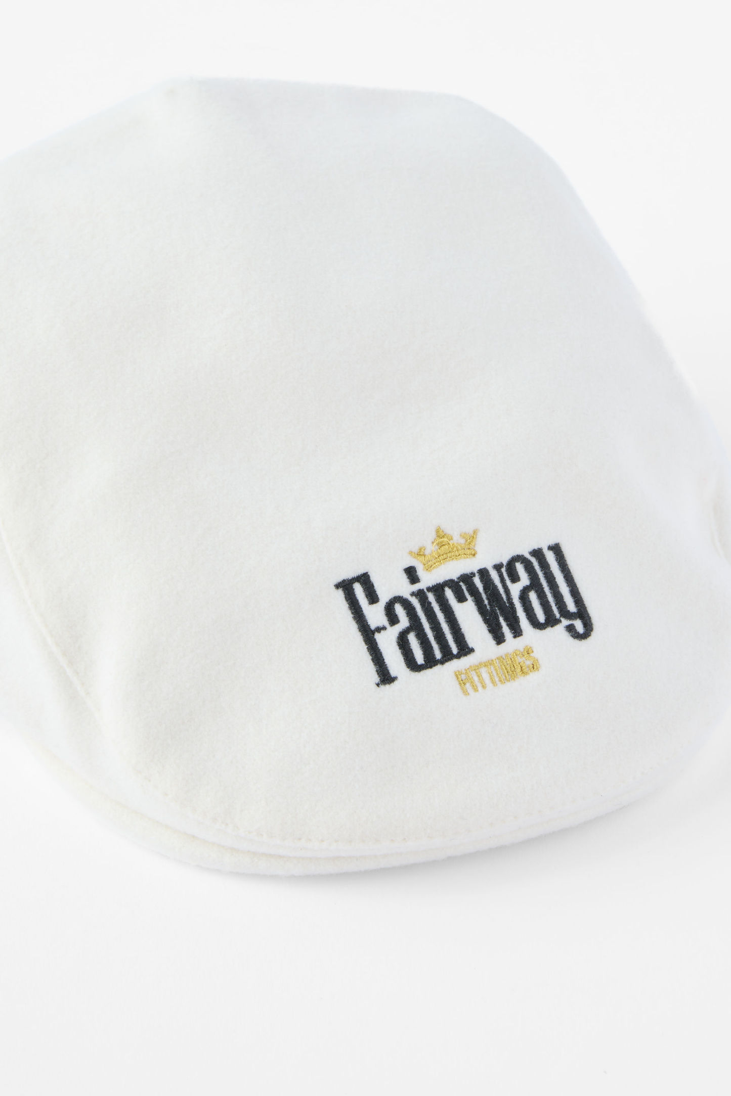 Mens Beret, WHITE/FAIRWAY FITTINGS - example image 5