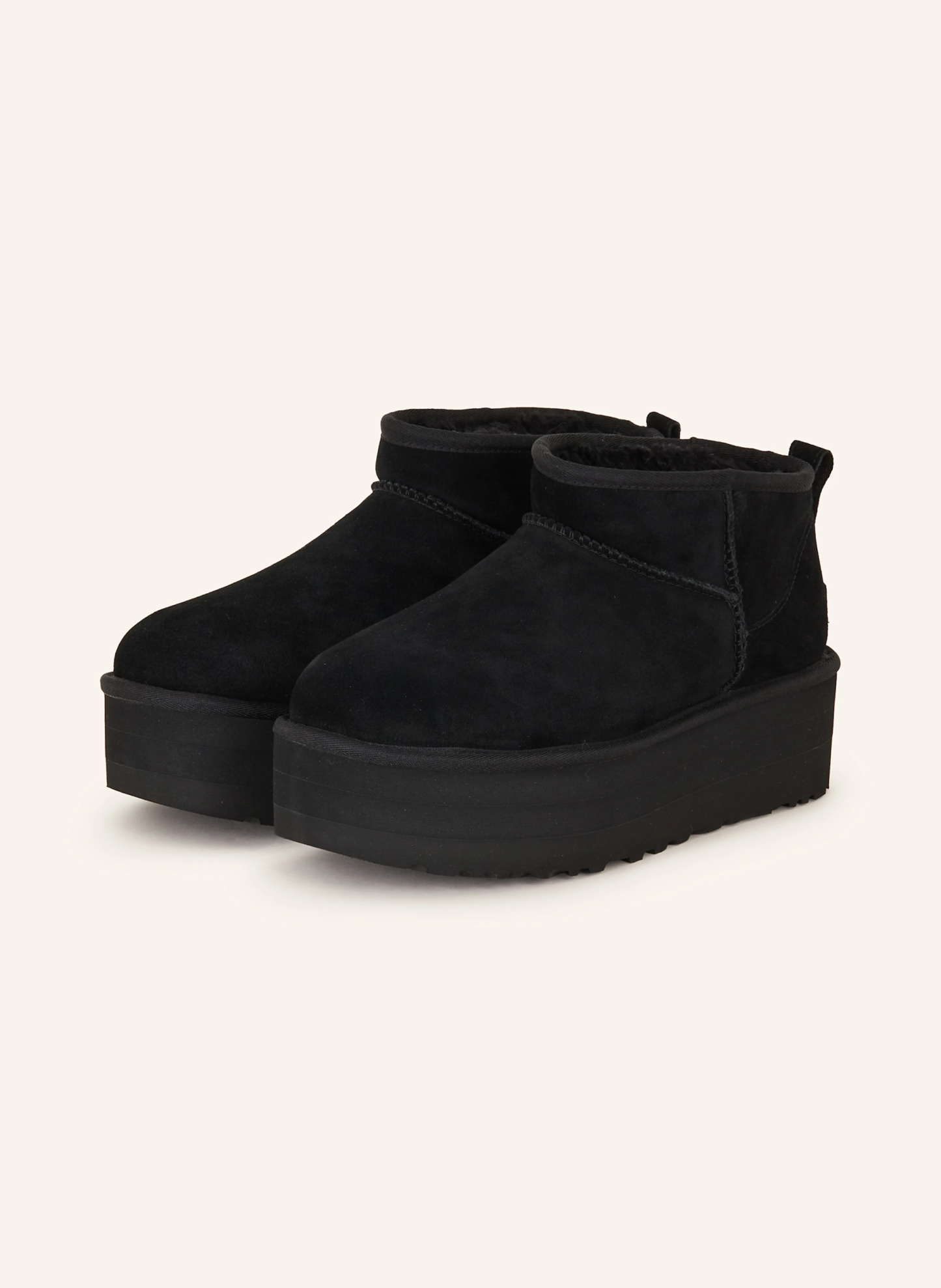 UGG Plateau-Boots CLASSIC ULTRA MINI PLATFORM – SCHWARZ