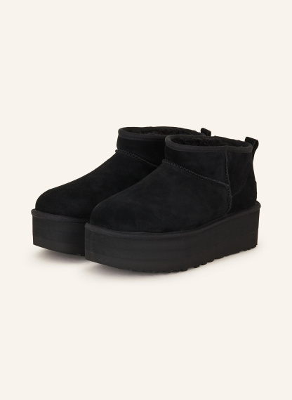 UGG Plateau-Boots CLASSIC ULTRA MINI PLATFORM – SCHWARZ