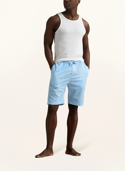 POLO RALPH LAUREN Lounge-Shorts – HELLBLAU / WEISS