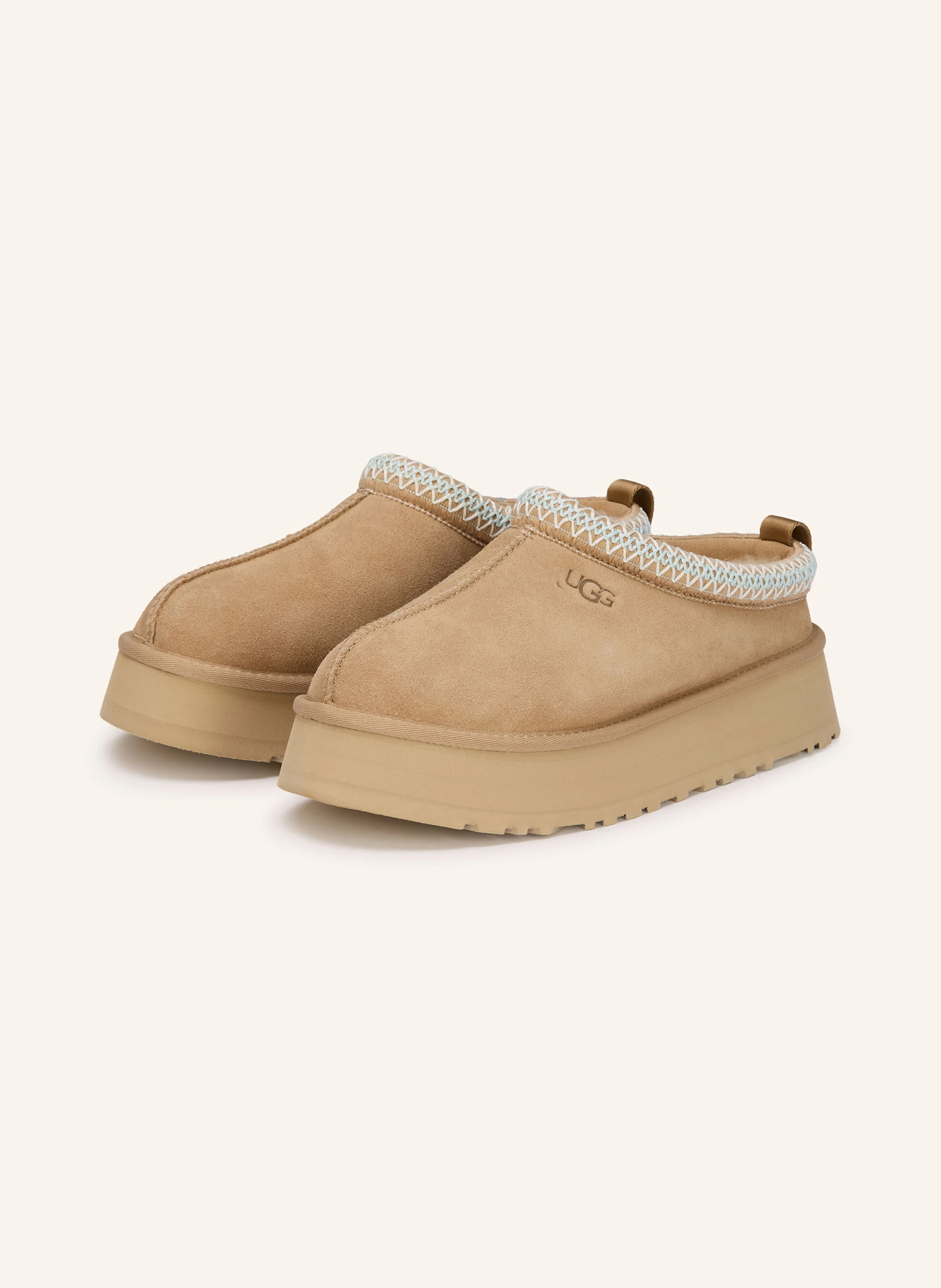 UGG Plateau-Pantoletten TAZZ – CAMEL