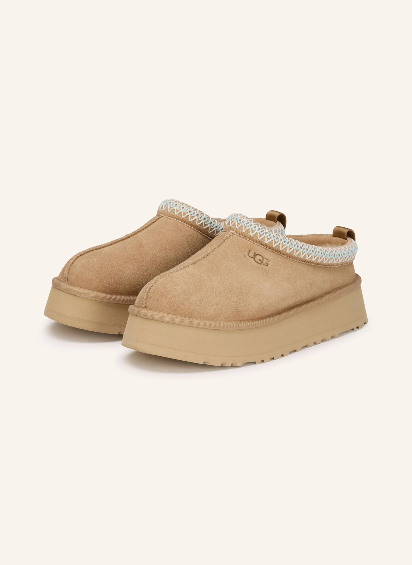 UGG Plateau-Pantoletten TAZZ – CAMEL