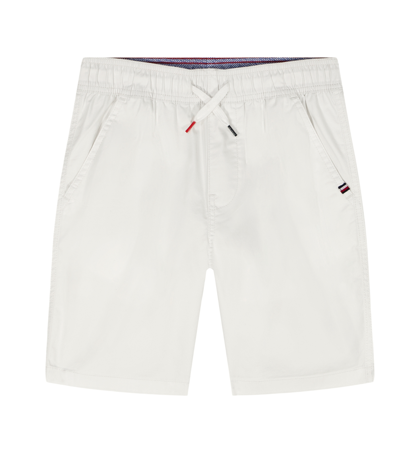 Tommy Hilfiger Boys' 8-20 Core Essentials Pull-On Shorts - White