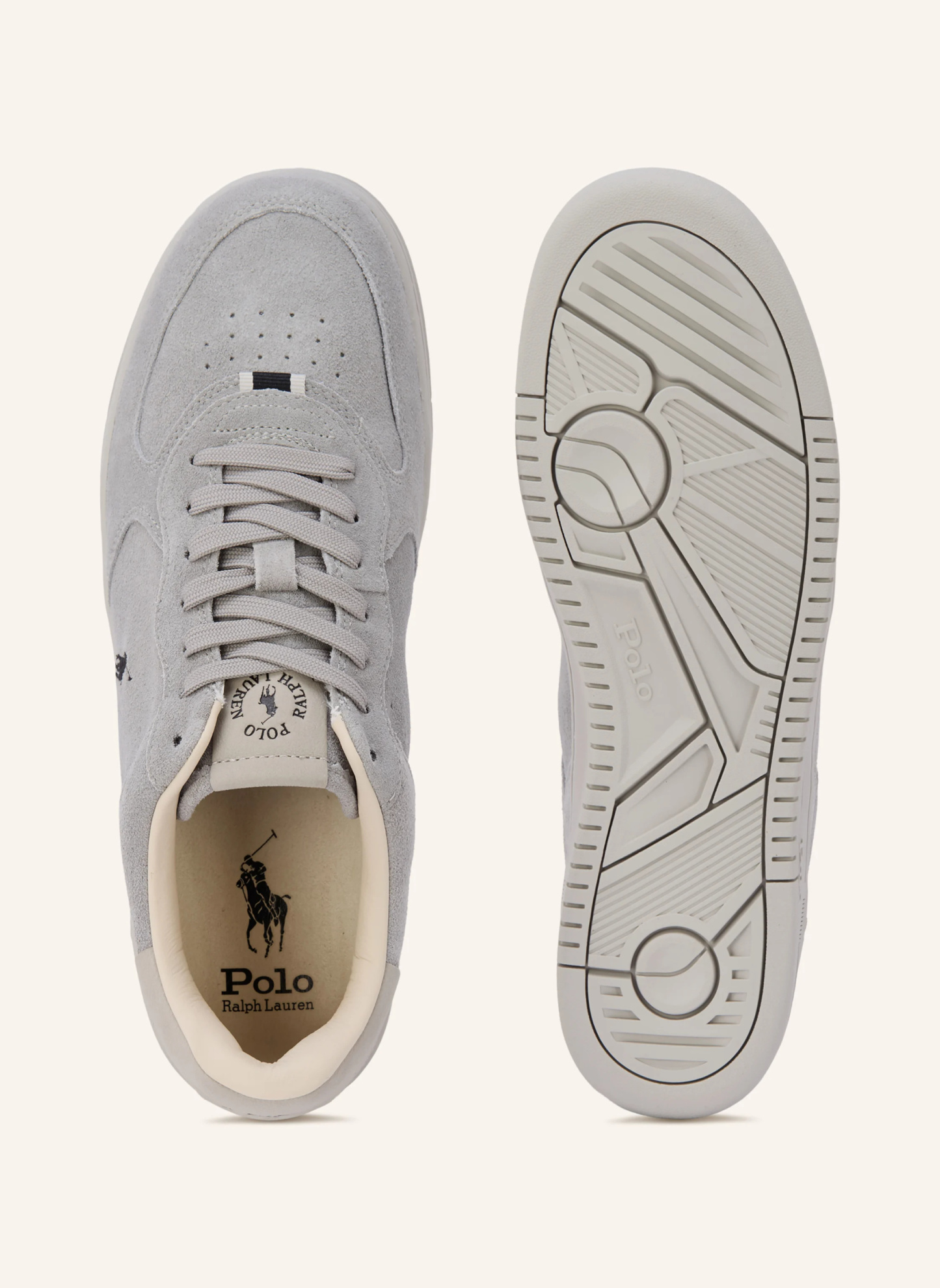 POLO RALPH LAUREN Sneaker MASTERS COURT – HELLGRAU