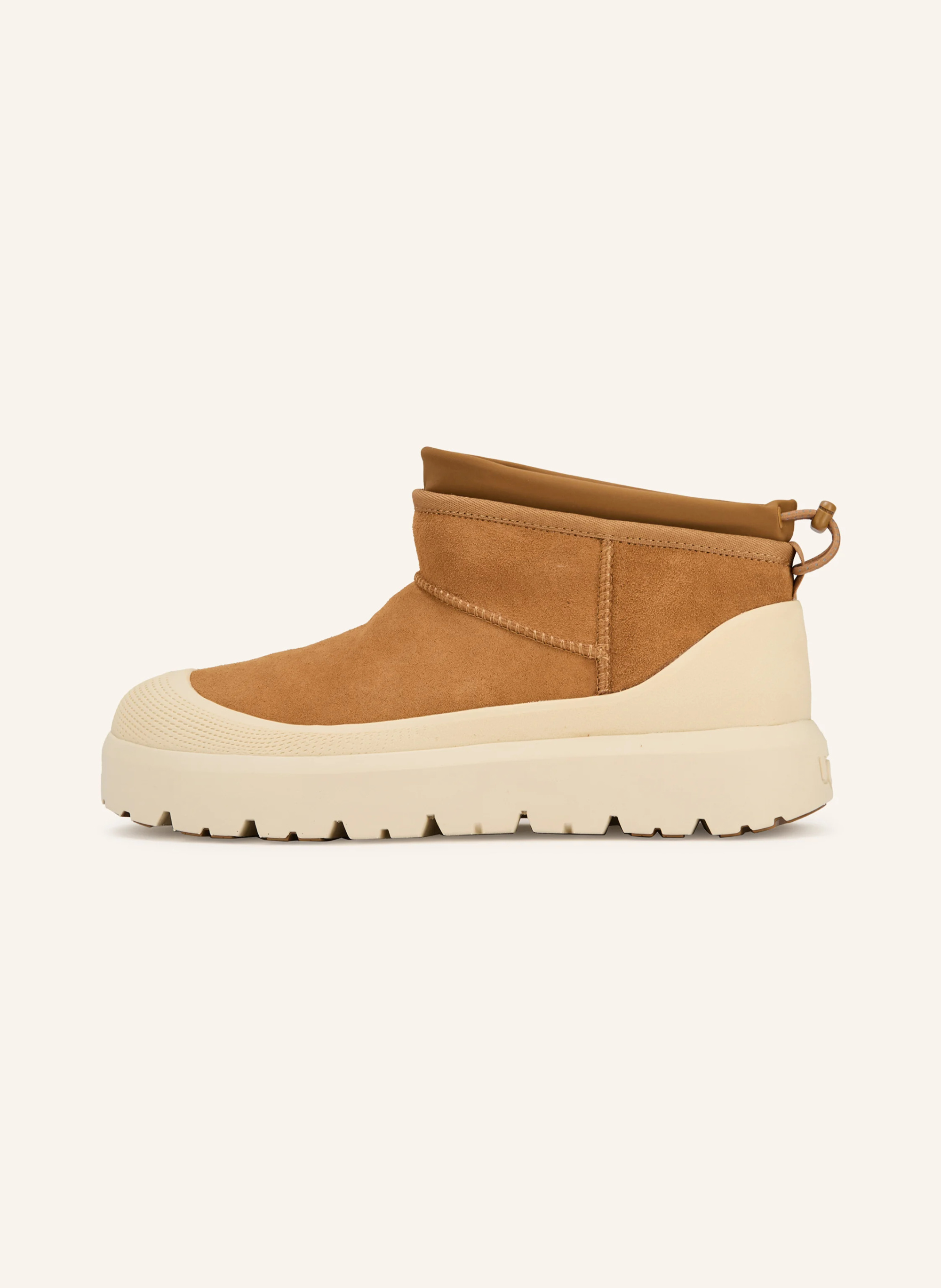UGG Plateau-Boots CLASSIC ULTRA MINI WEATHER HYBRID – CAMEL / CREME