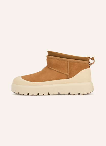 UGG Plateau-Boots CLASSIC ULTRA MINI WEATHER HYBRID – CAMEL / CREME