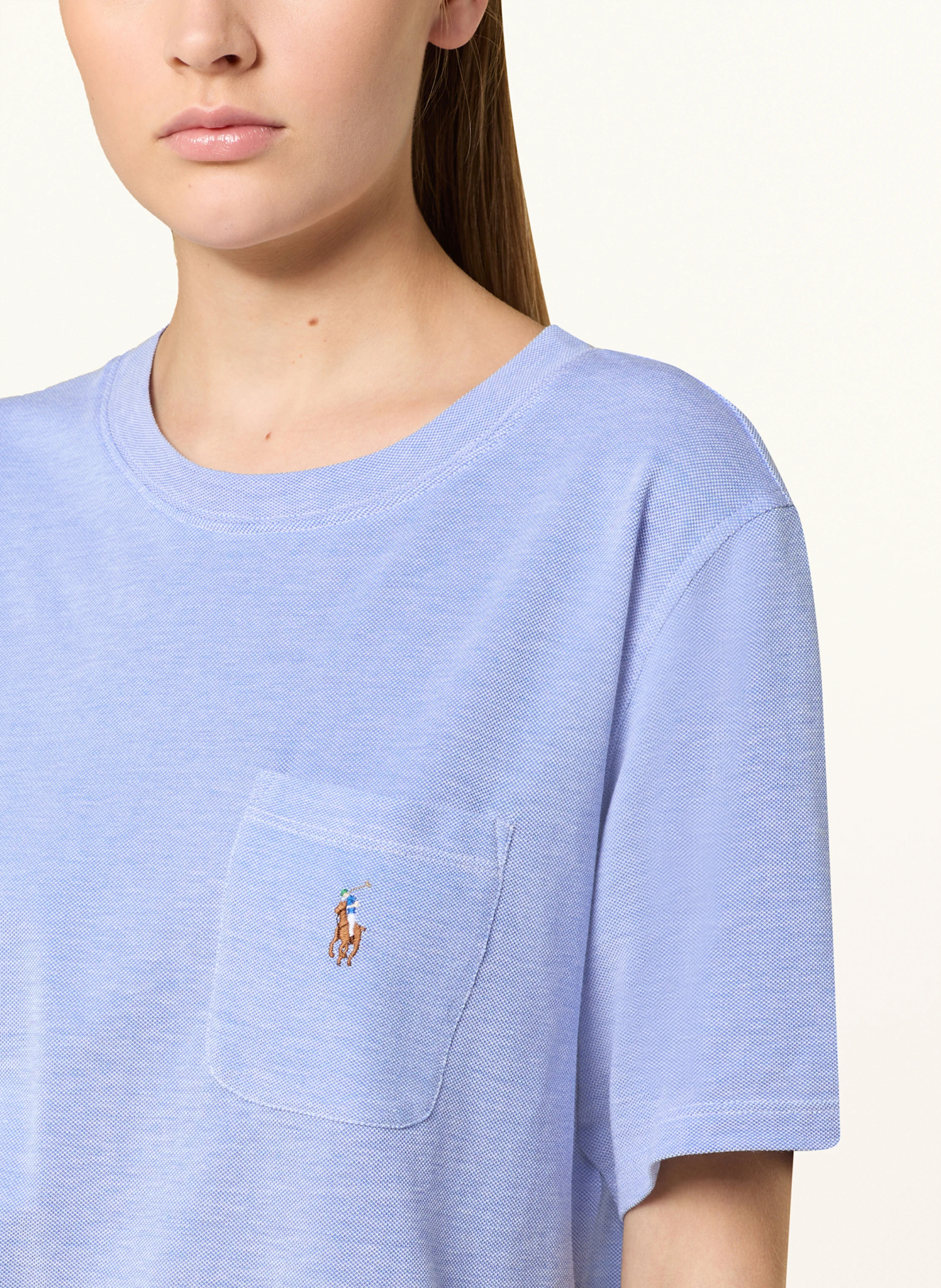 POLO RALPH LAUREN Shorty-Schlafanzug – HELLBLAU