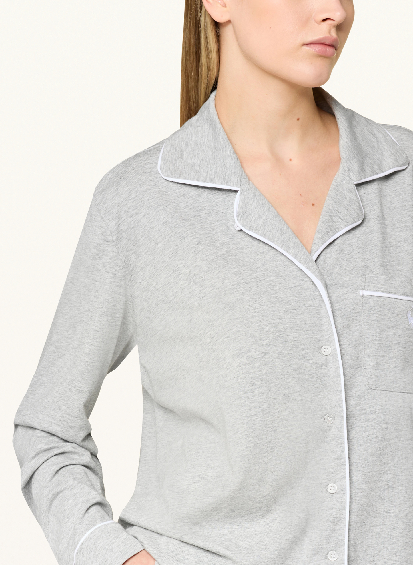POLO RALPH LAUREN Schlafanzug – HELLGRAU