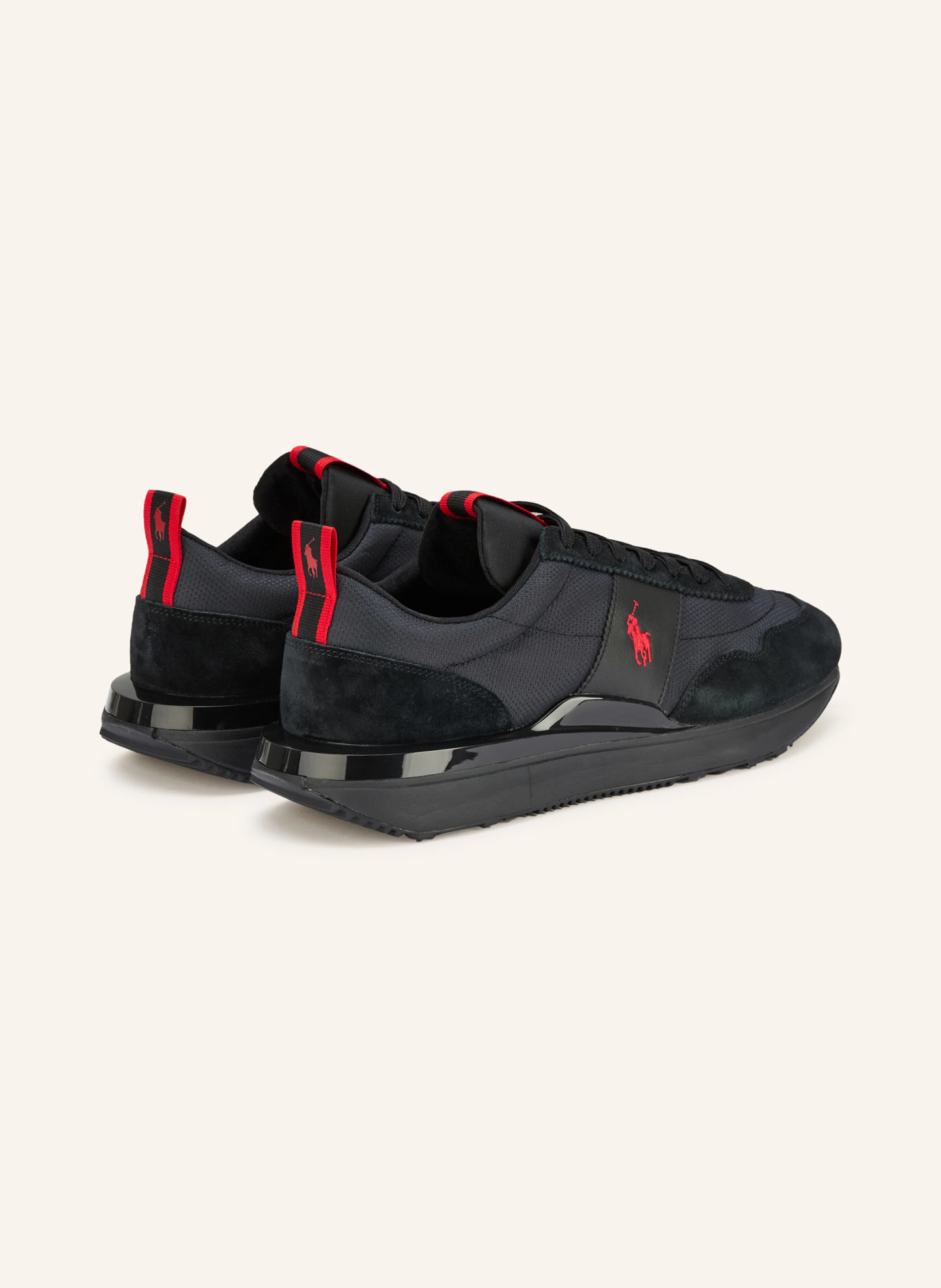 POLO RALPH LAUREN Sneaker TRAIN 89 – SCHWARZ / ROT