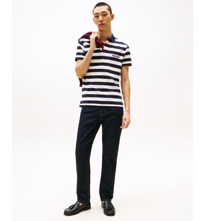 Tommy Hilfiger Men's Denton Straight-Fit Jeans - Rinse
