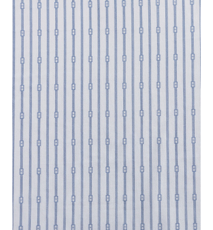 Tommy Hilfiger Printed 200-Thread Count Cotton Percale Sheet Set - Monogram Pastel Blue