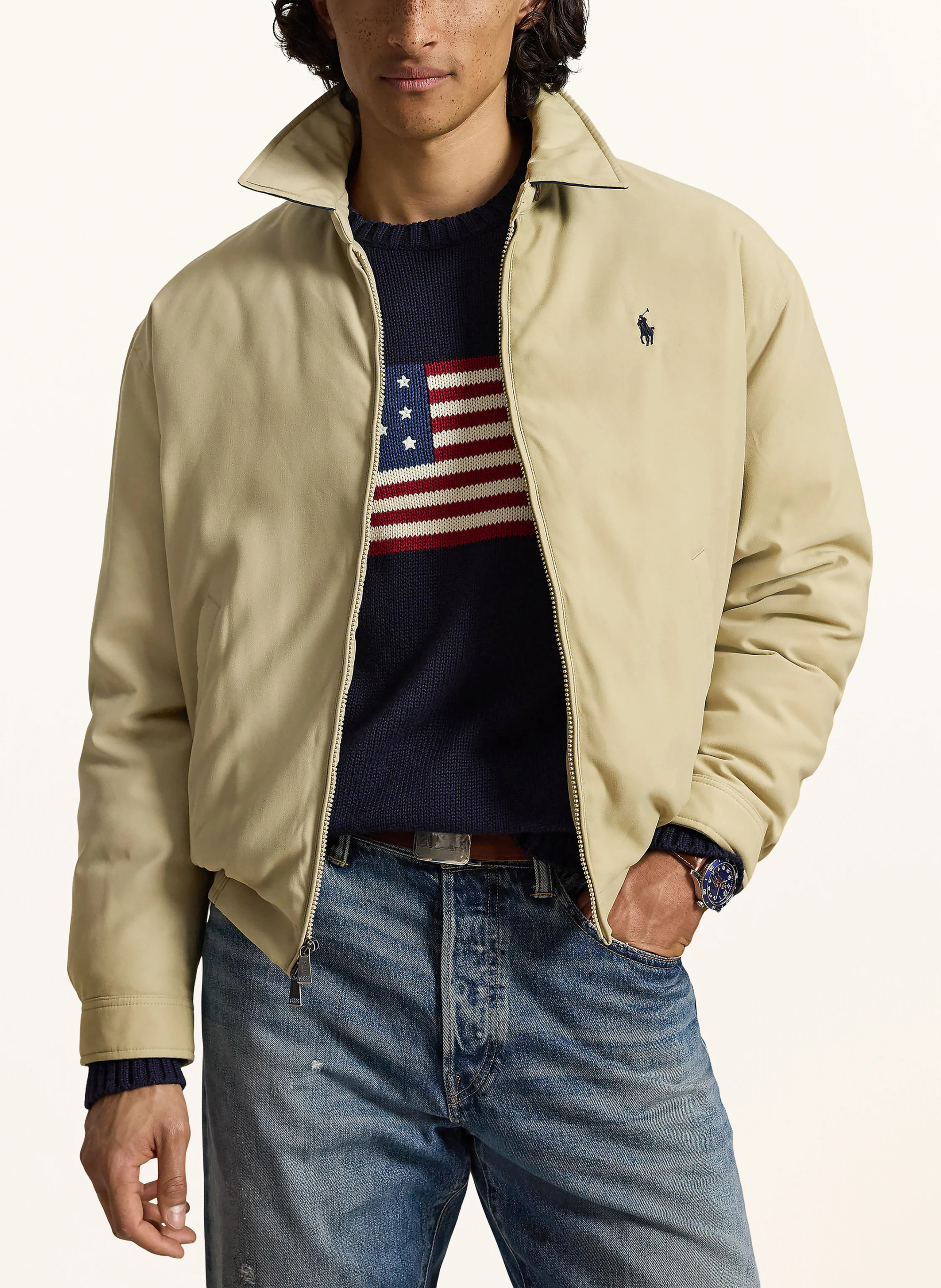 POLO RALPH LAUREN Lightweight-Daunenjacke – BEIGE
