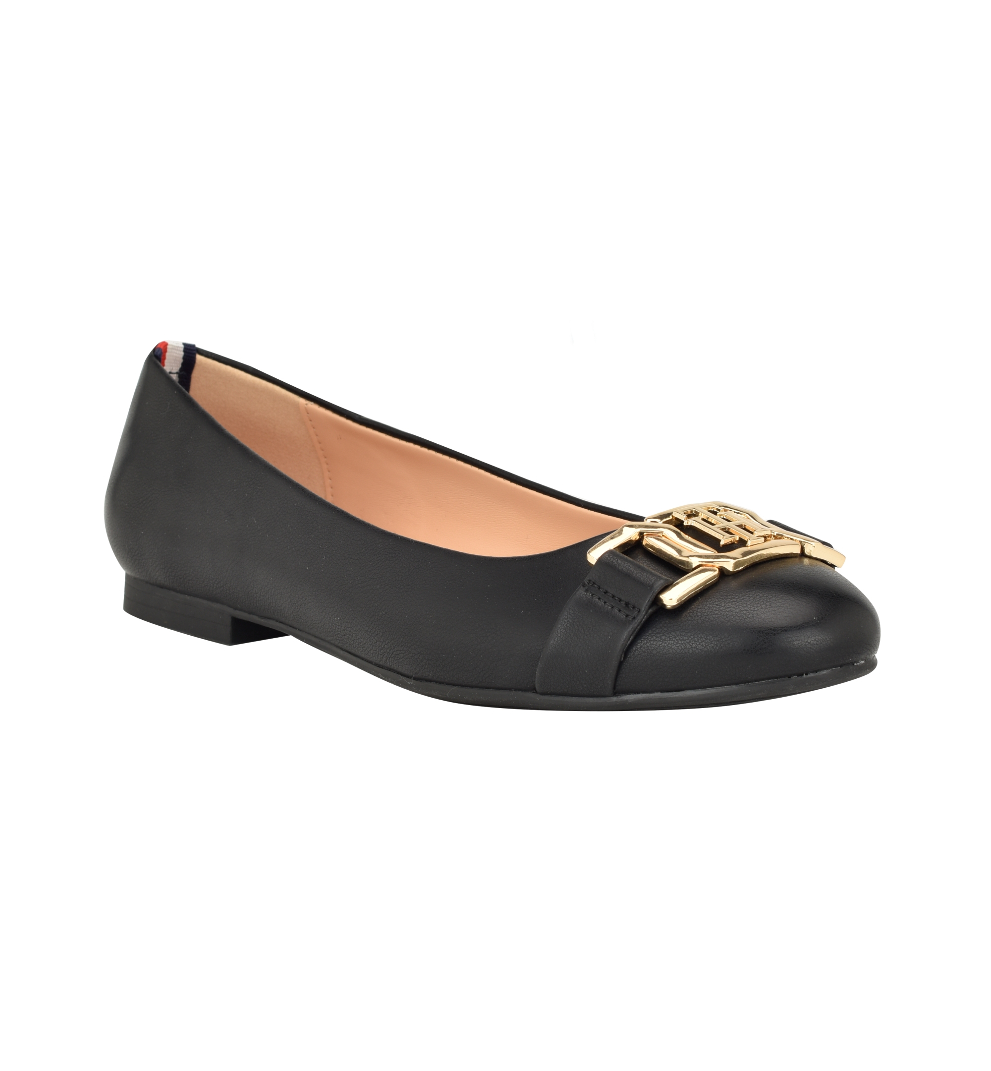 Tommy Hilfiger Women's Gallyne Ornamented Classic Ballet Flats - Black