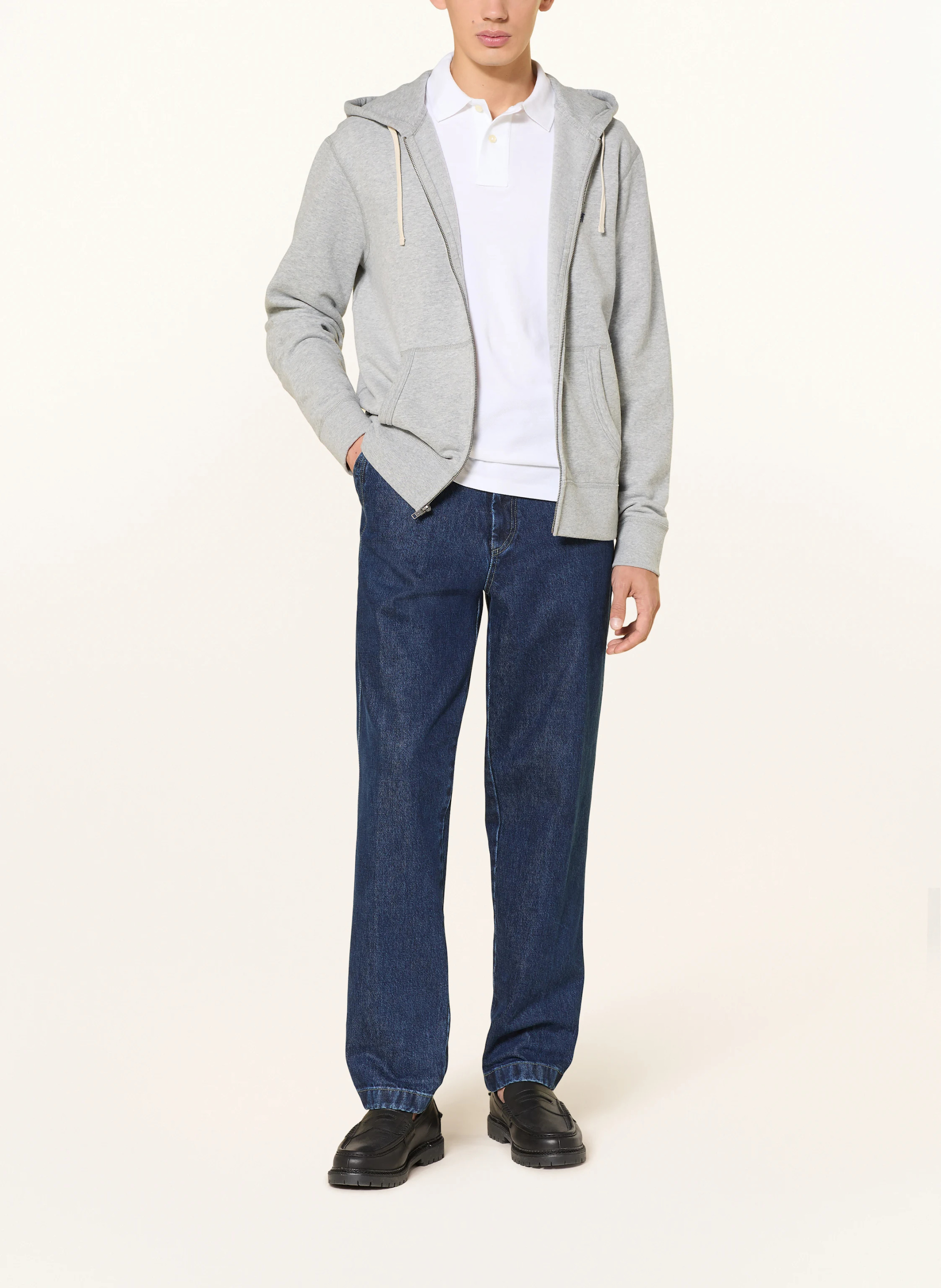 POLO RALPH LAUREN Sweatjacke – HELLGRAU