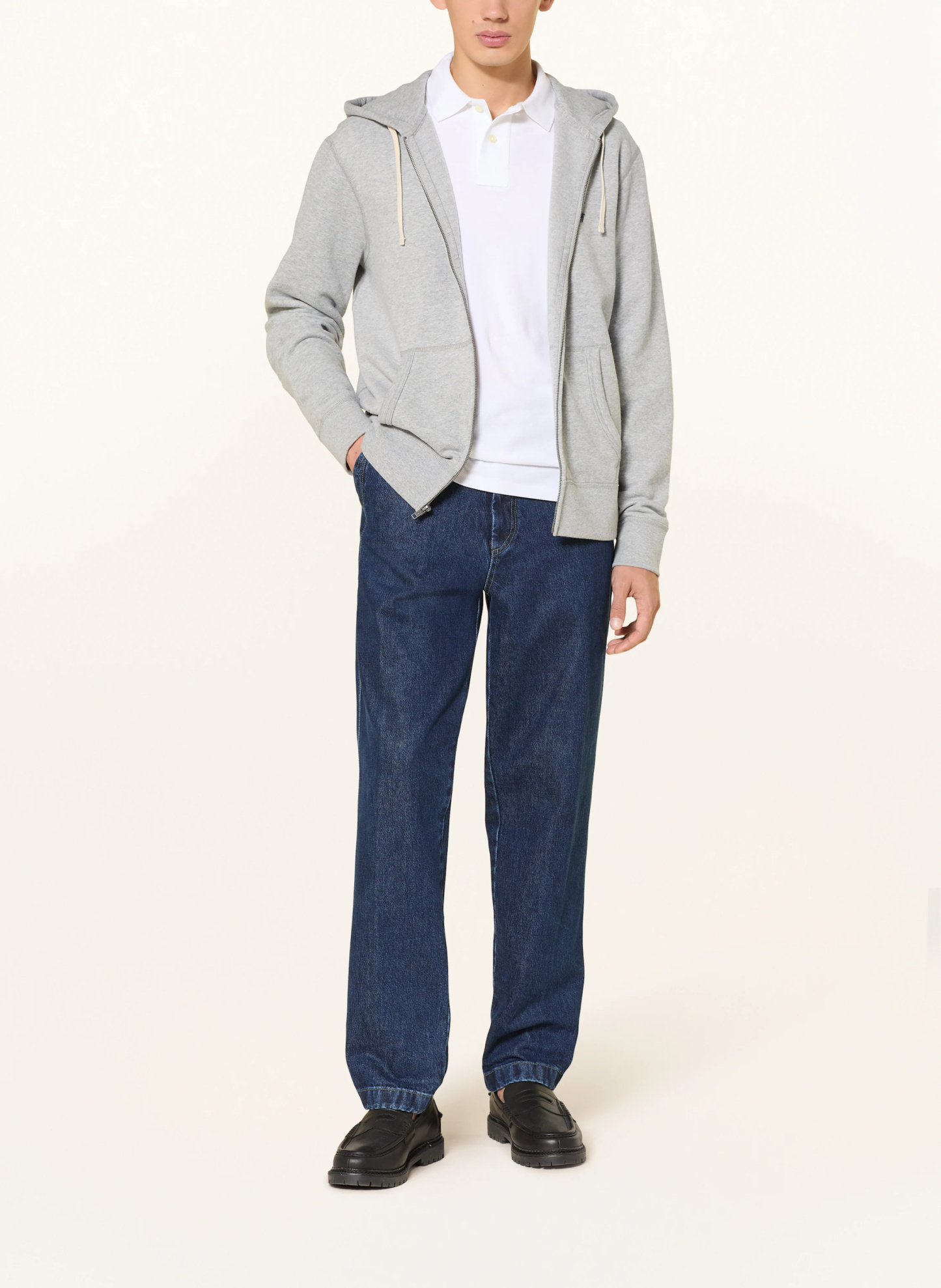 POLO RALPH LAUREN Sweatjacke – HELLGRAU