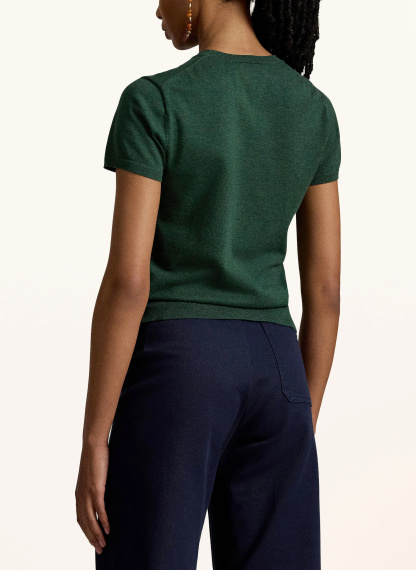POLO RALPH LAUREN Strickshirt – DUNKELGRÜN