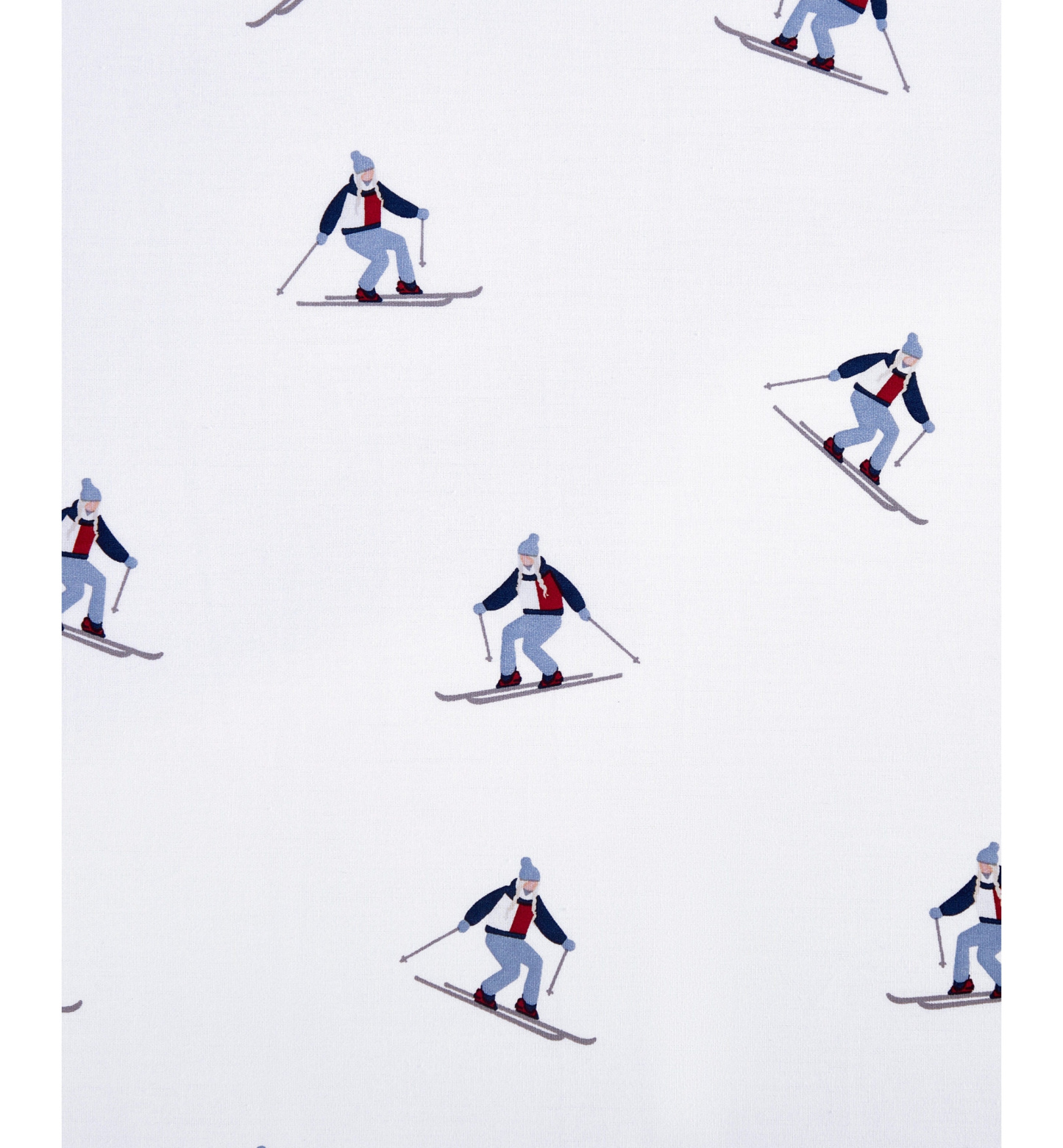 Tommy Hilfiger Printed 200-Thread Count Cotton Percale Sheet Set - Aspen Ski Slopes