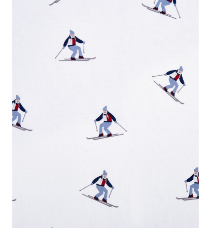 Tommy Hilfiger Printed 200-Thread Count Cotton Percale Sheet Set - Aspen Ski Slopes