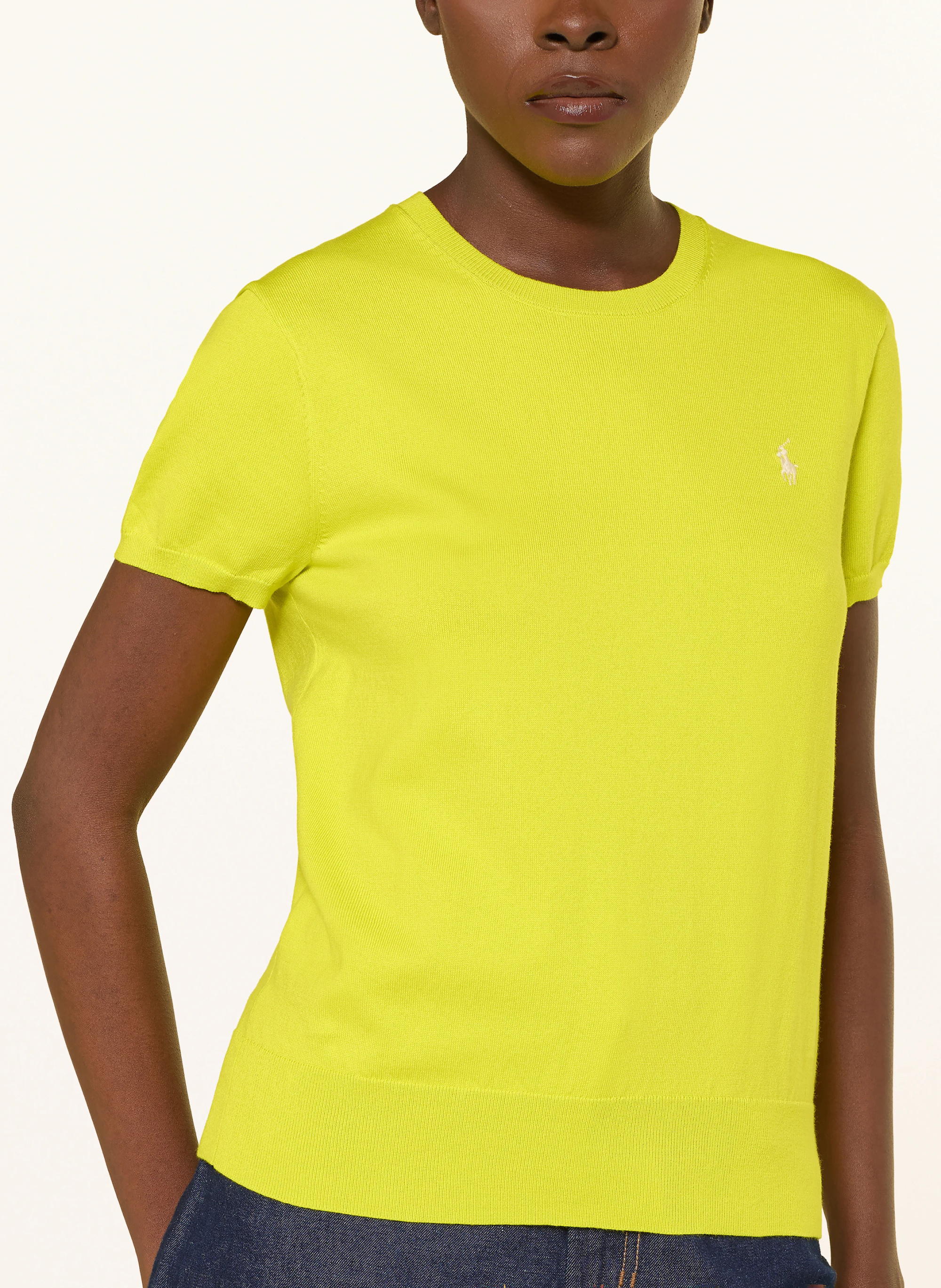 POLO RALPH LAUREN Strickshirt – NEONGRÜN