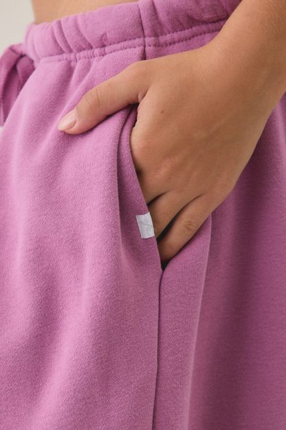 Out From Under Slow Motion Baggy Balloon Sweatpants - Mauve