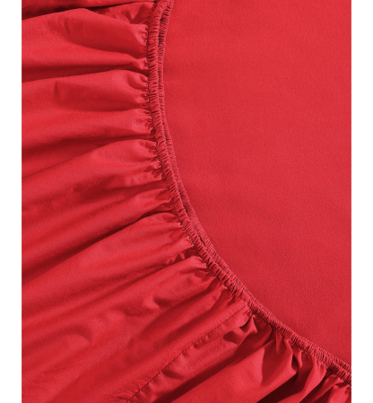 Tommy Hilfiger Solid 200-Thread Count Cotton Percale Sheet Set - Red