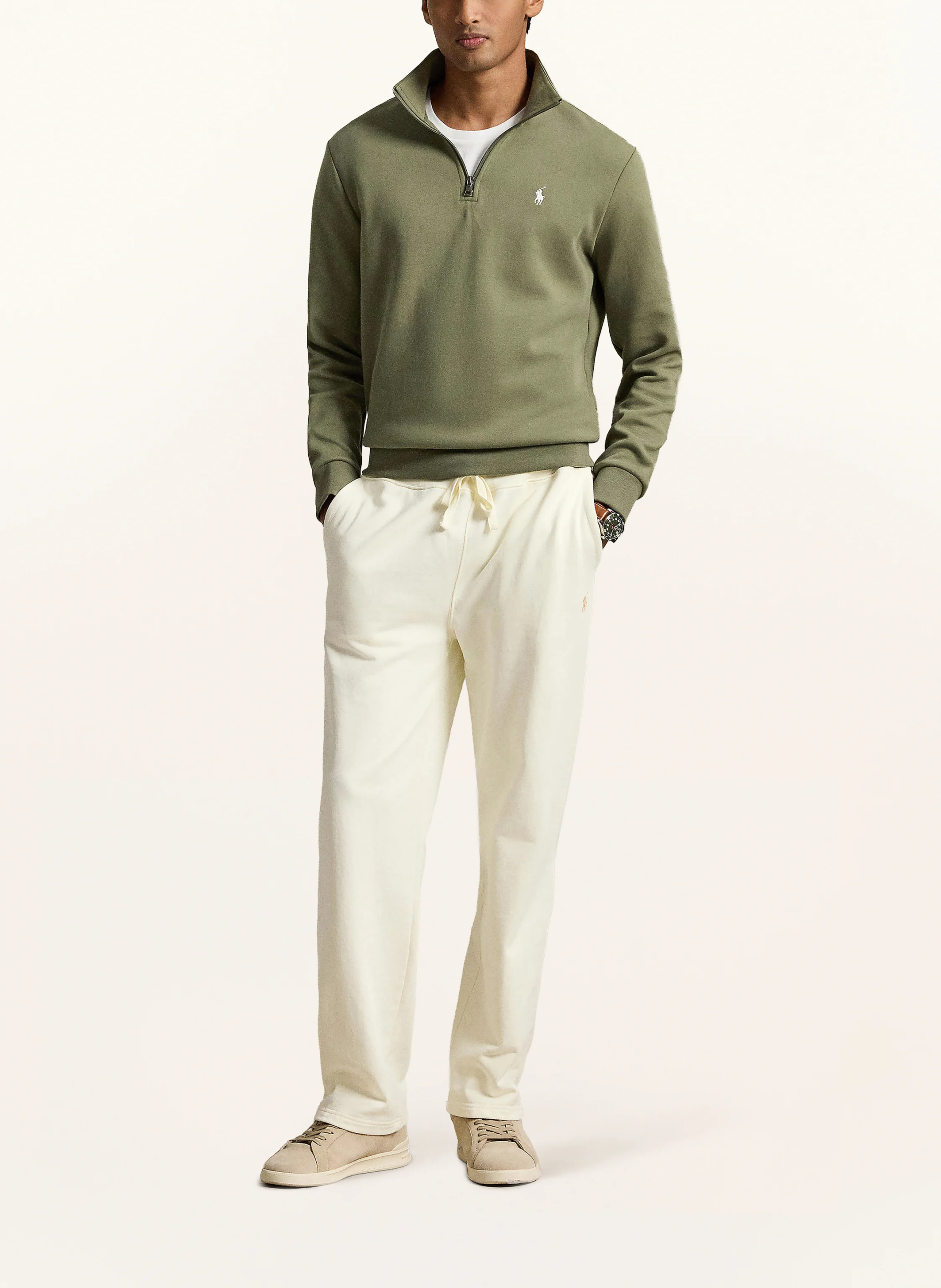 POLO RALPH LAUREN Jersey-Troyer – OLIV
