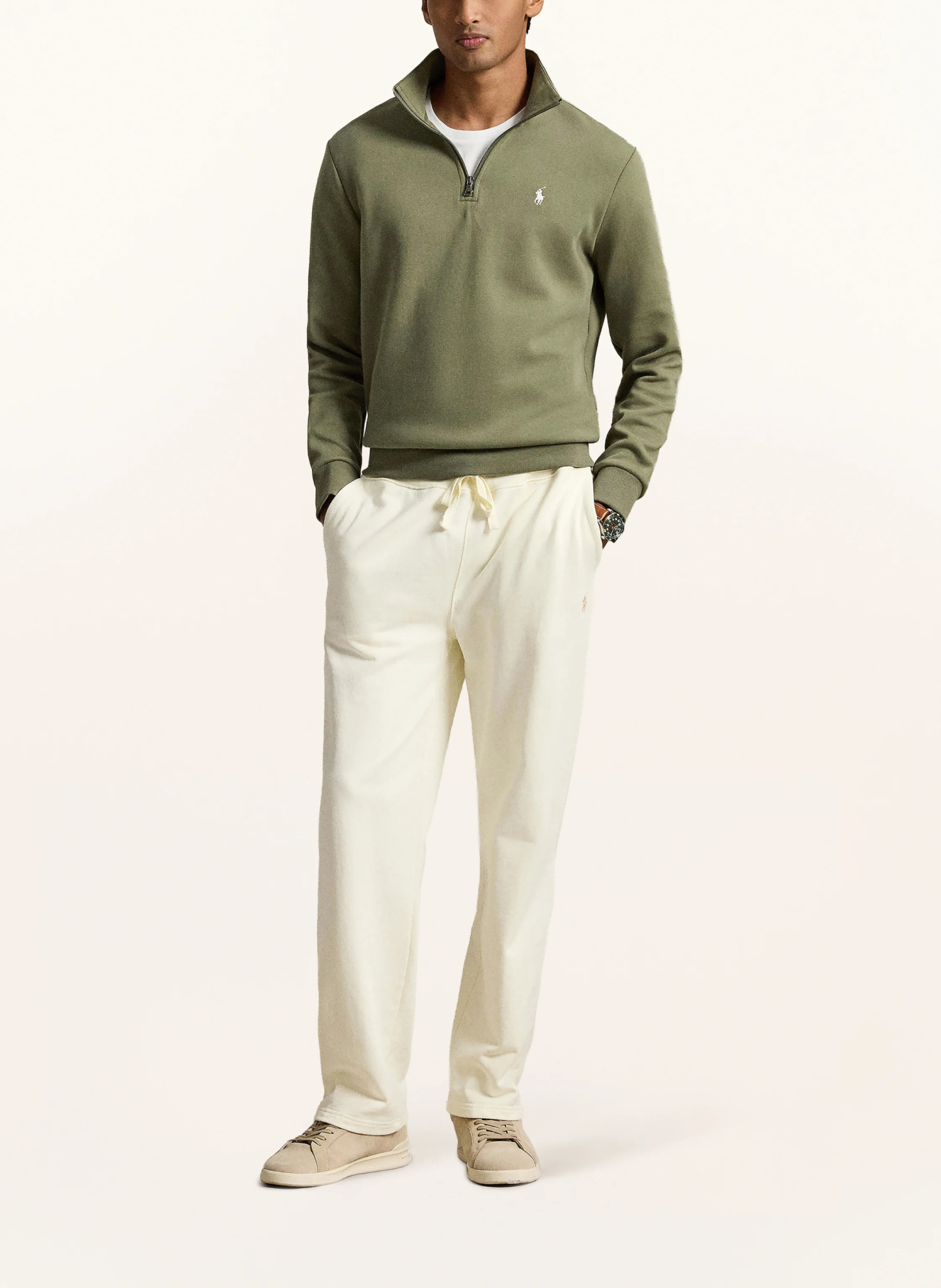 POLO RALPH LAUREN Jersey-Troyer – OLIV
