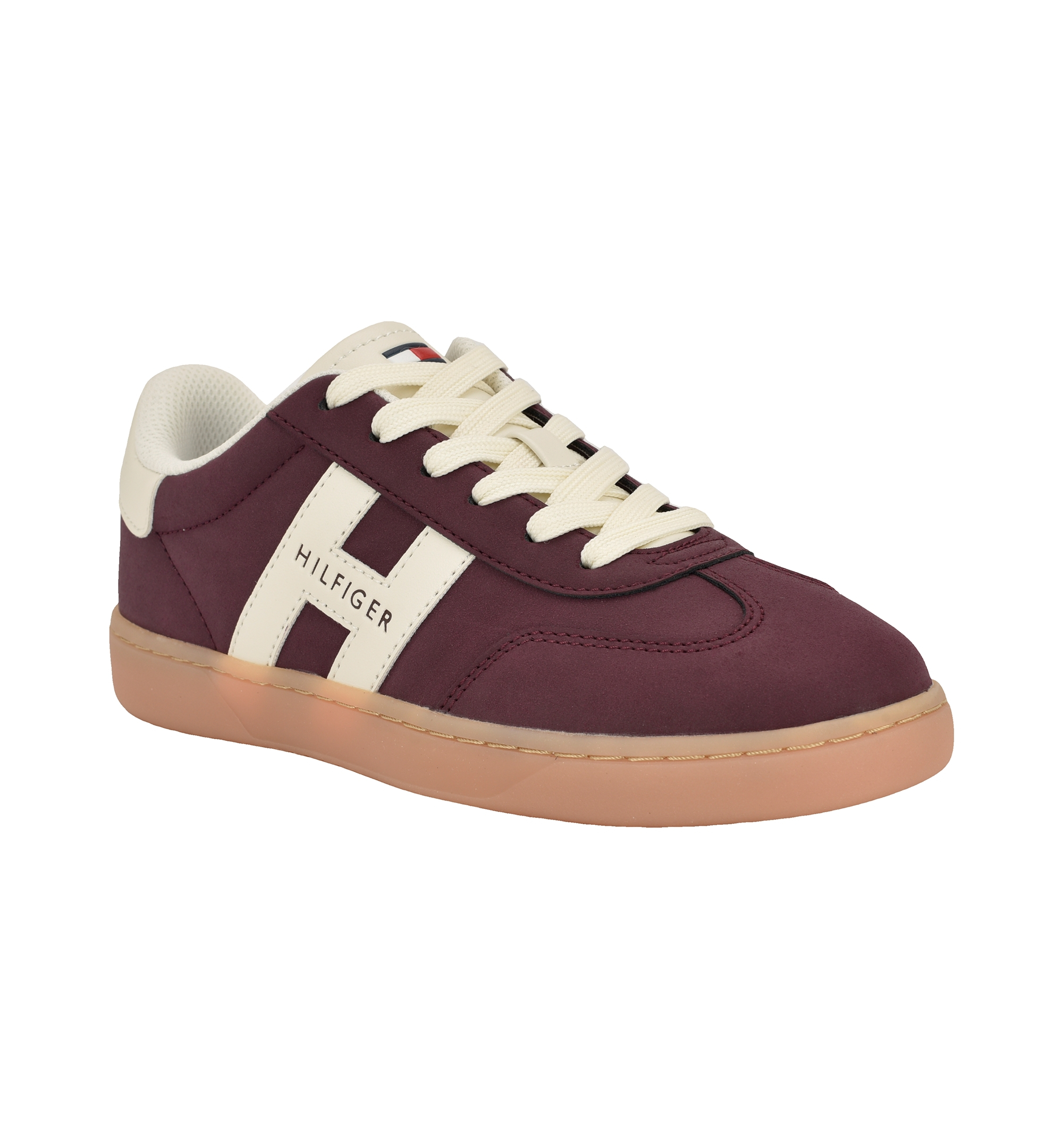 Tommy Hilfiger Women's Maisie Low Profile Lace-Up Sneakers - Rasberry