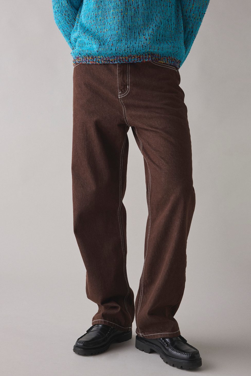BDG Baggy Skate Jeans - Chocolate