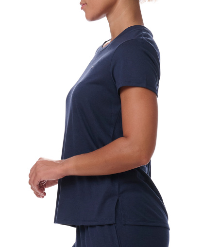 Tommy Hilfiger Women's Short-Sleeve Crewneck Sleep Tee - Sky Captain