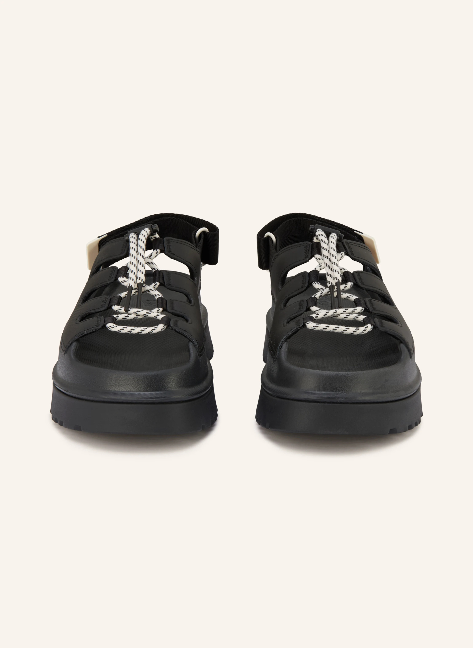 UGG Plateau-Sandalen GOLDENGLOW TOGGLE – SCHWARZ