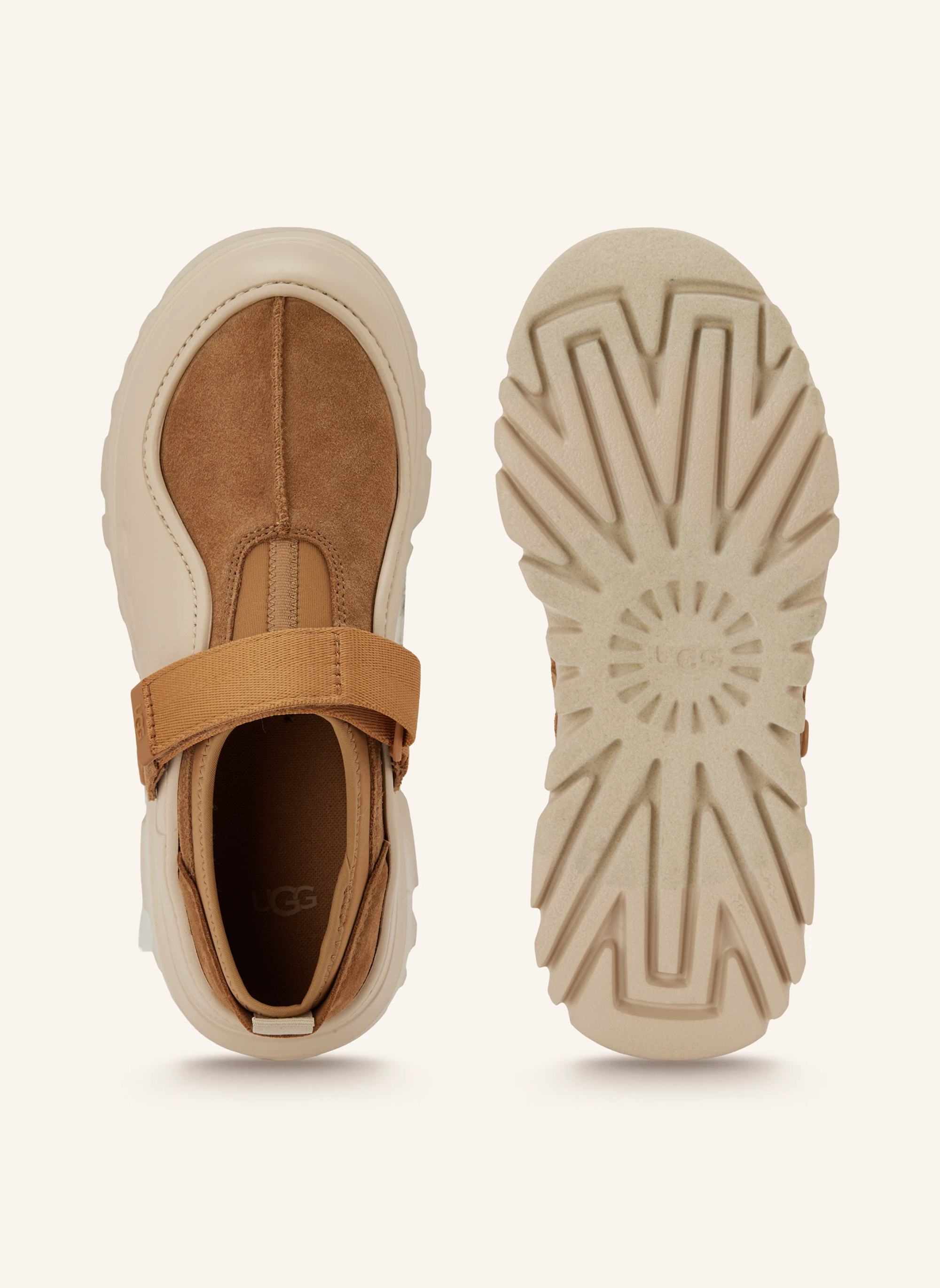 UGG Plateau-Slipper PEAKMOD – COGNAC / HELLBRAUN