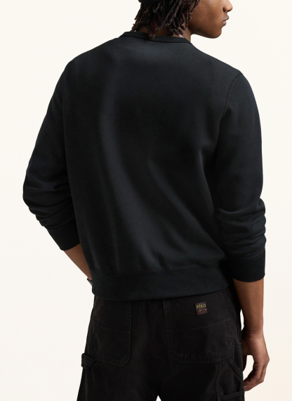 POLO RALPH LAUREN Sweatshirt – SCHWARZ / WEISS