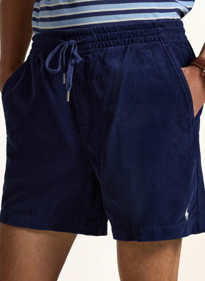 POLO RALPH LAUREN Cordshorts – DUNKELBLAU