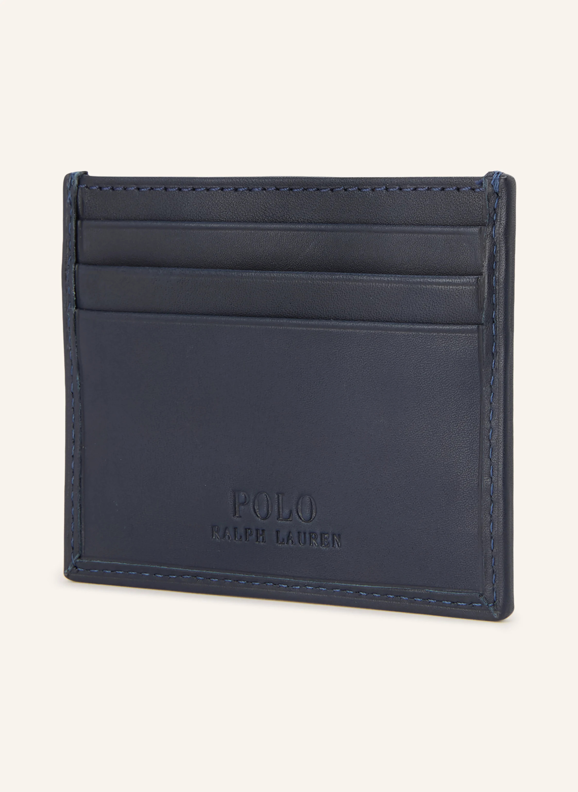 POLO RALPH LAUREN Kartenetui – DUNKELBLAU / BEIGE