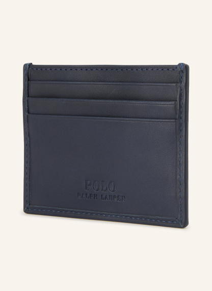 POLO RALPH LAUREN Kartenetui – DUNKELBLAU / BEIGE