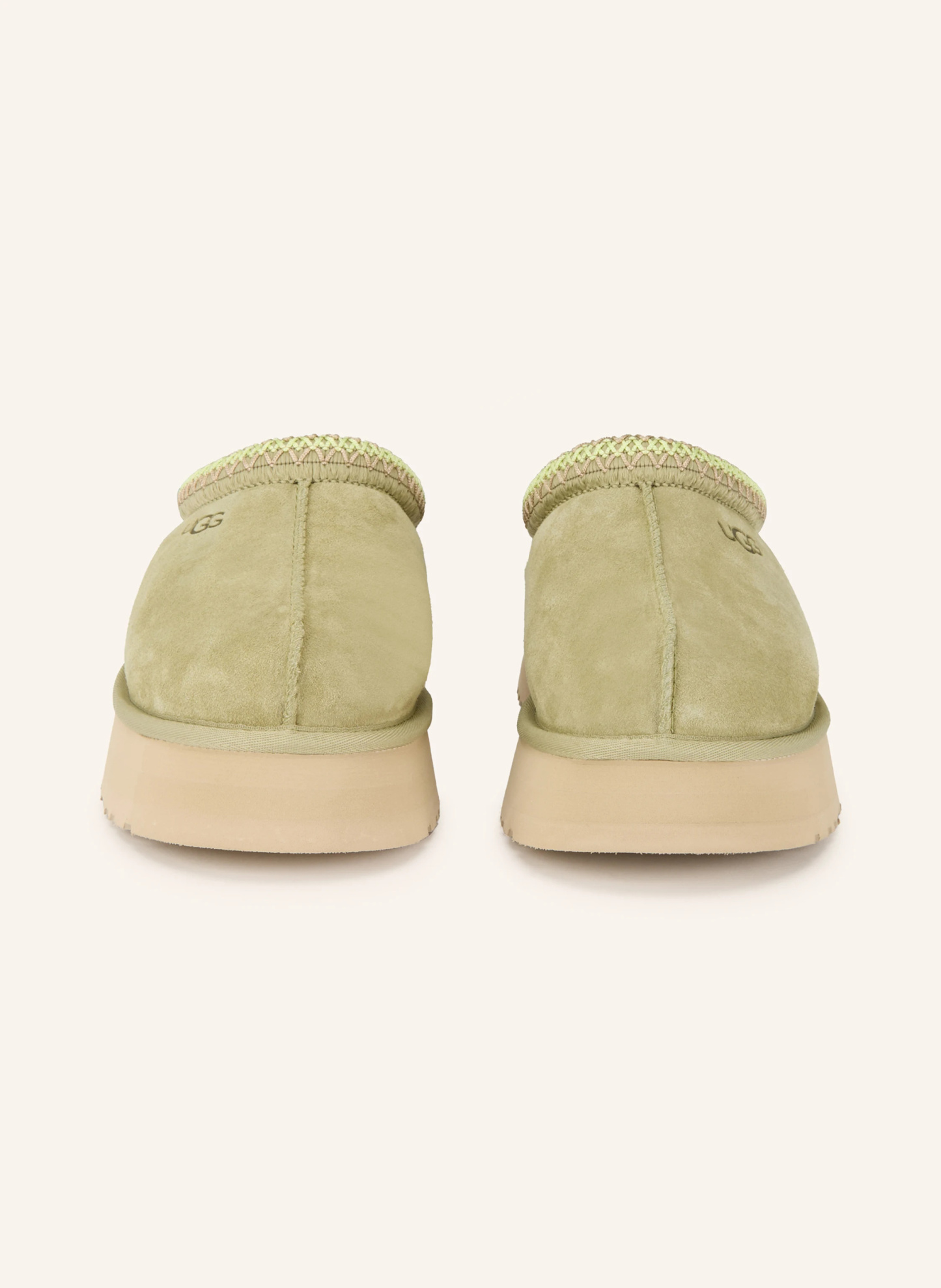 UGG Plateau-Pantoletten TAZZ – HELLGRÜN