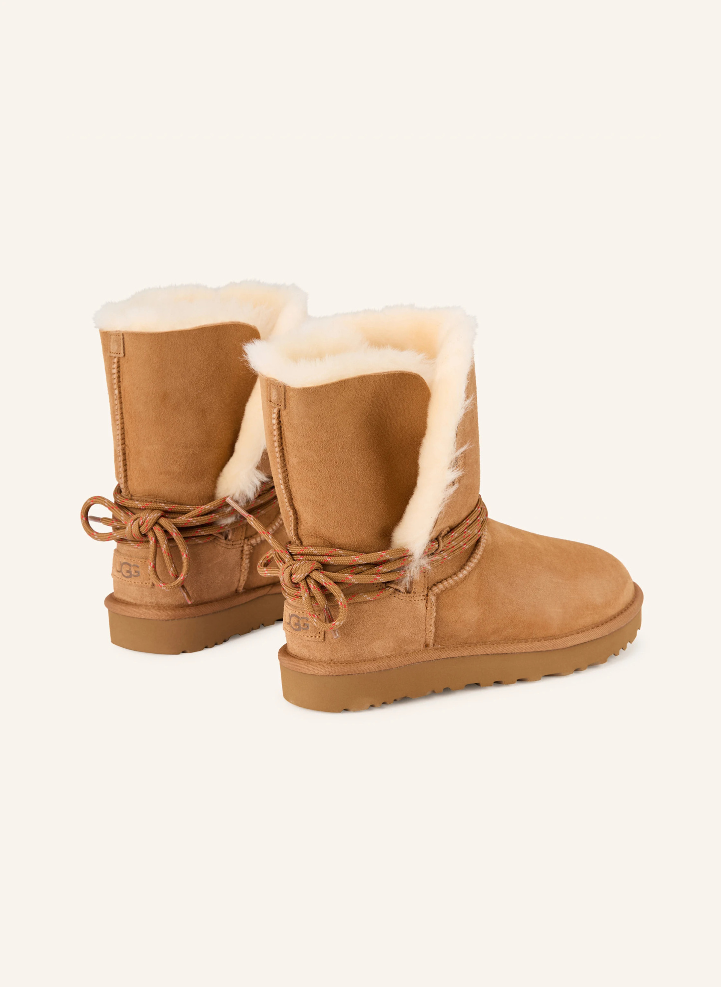 UGG Boots BAILEY TIE – CAMEL