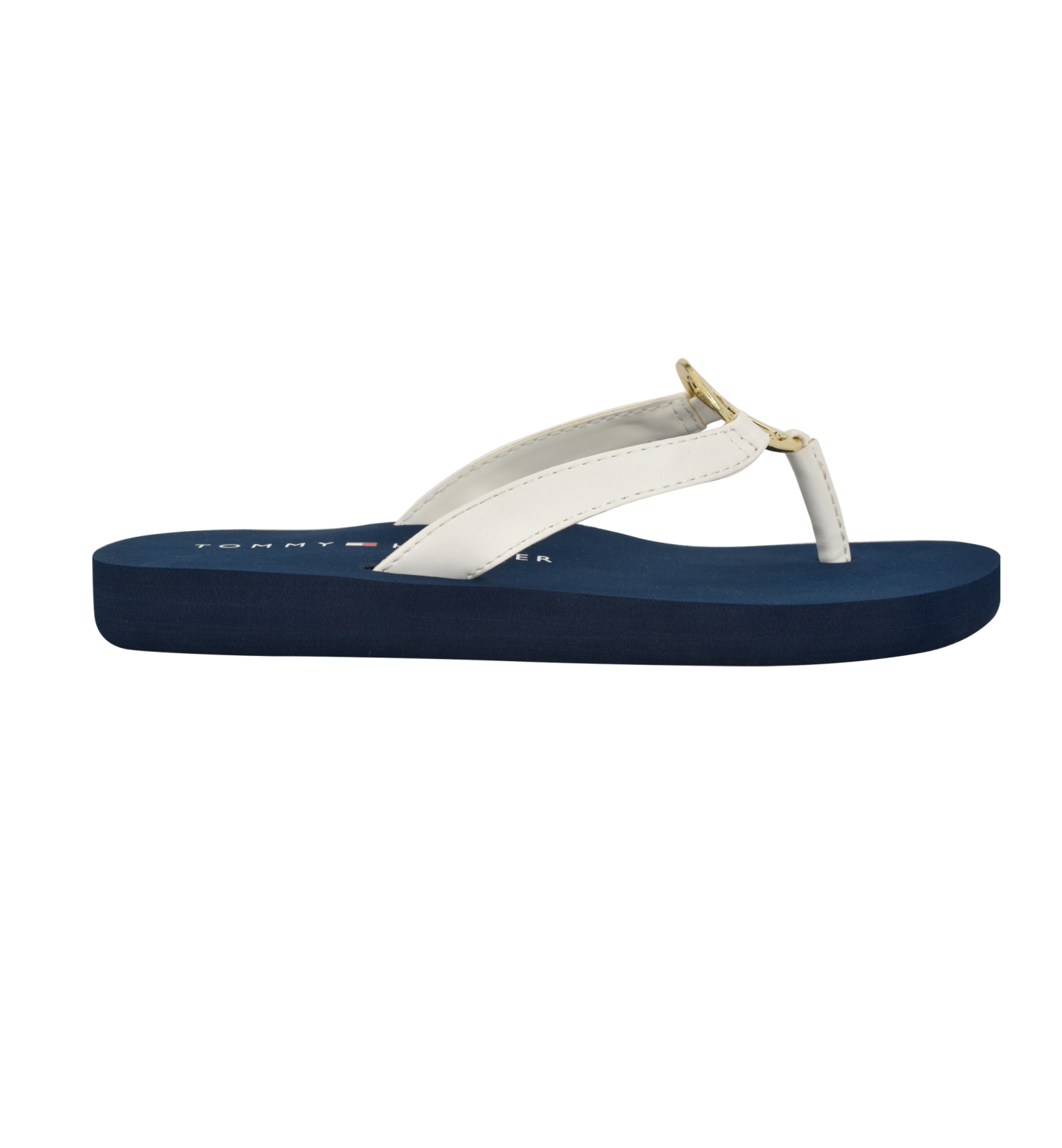 Tommy Hilfiger Women's Crelina Logo Flip Flop Sandals - White