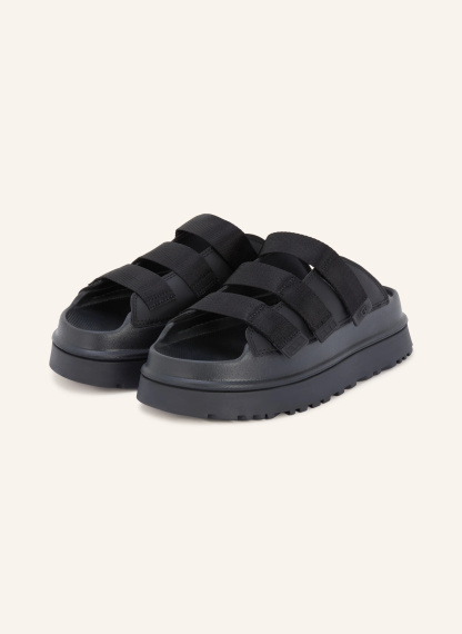 UGG Plateau-Pantoletten GOLDENGLOW – SCHWARZ
