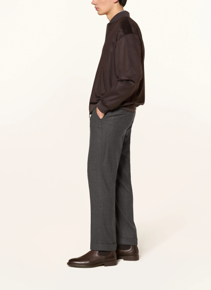 POLO RALPH LAUREN Flanellhose Regular Fit – GRAU