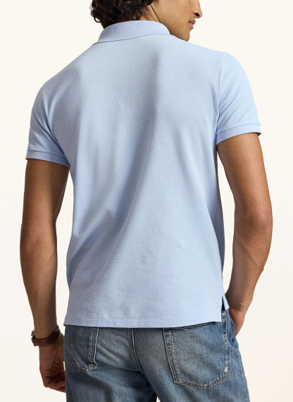 POLO RALPH LAUREN Piqué-Poloshirt Custom Slim Fit – HELLBLAU (3)