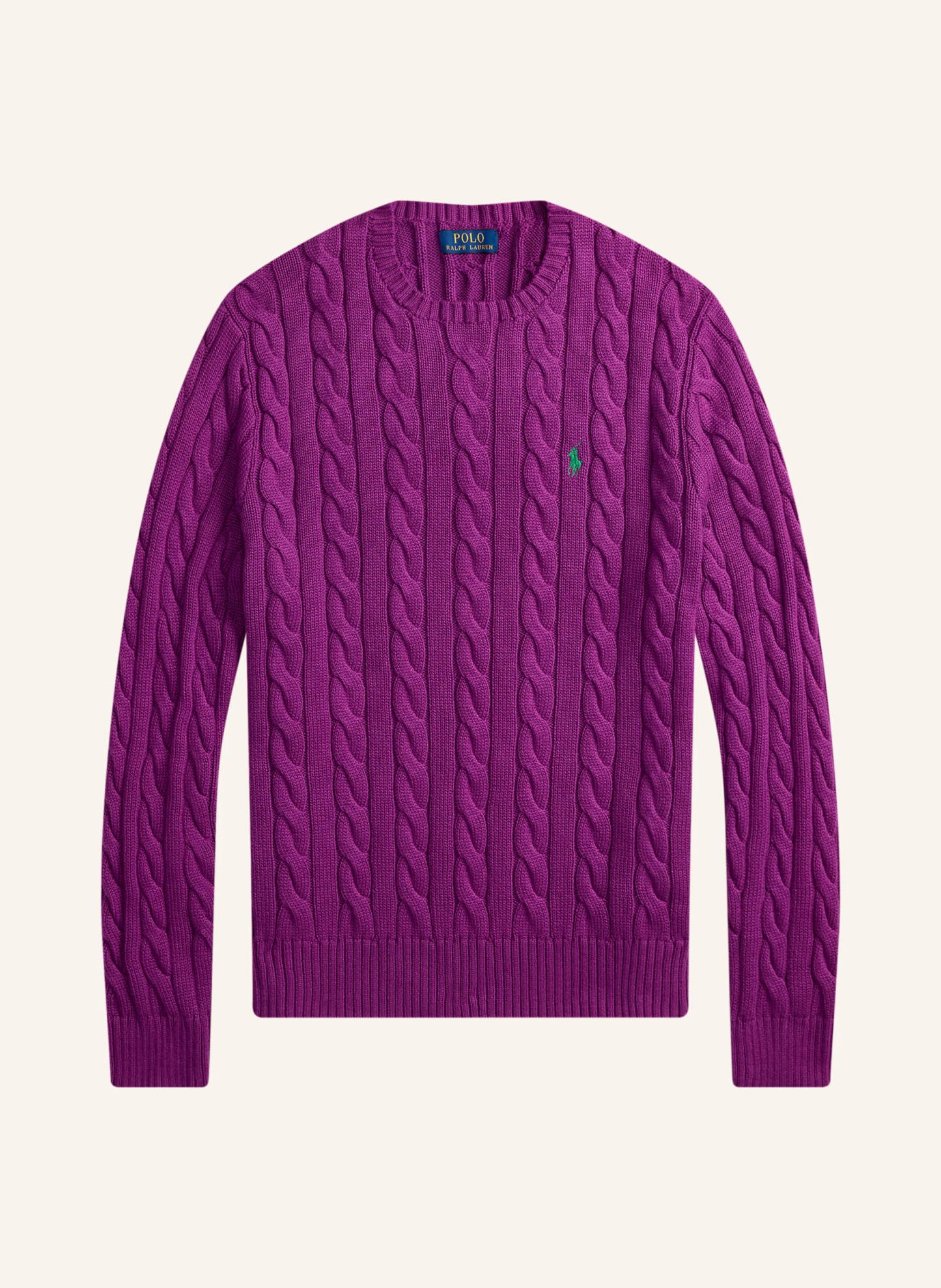 POLO RALPH LAUREN Pullover – DUNKELLILA