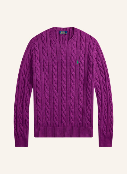 POLO RALPH LAUREN Pullover – DUNKELLILA