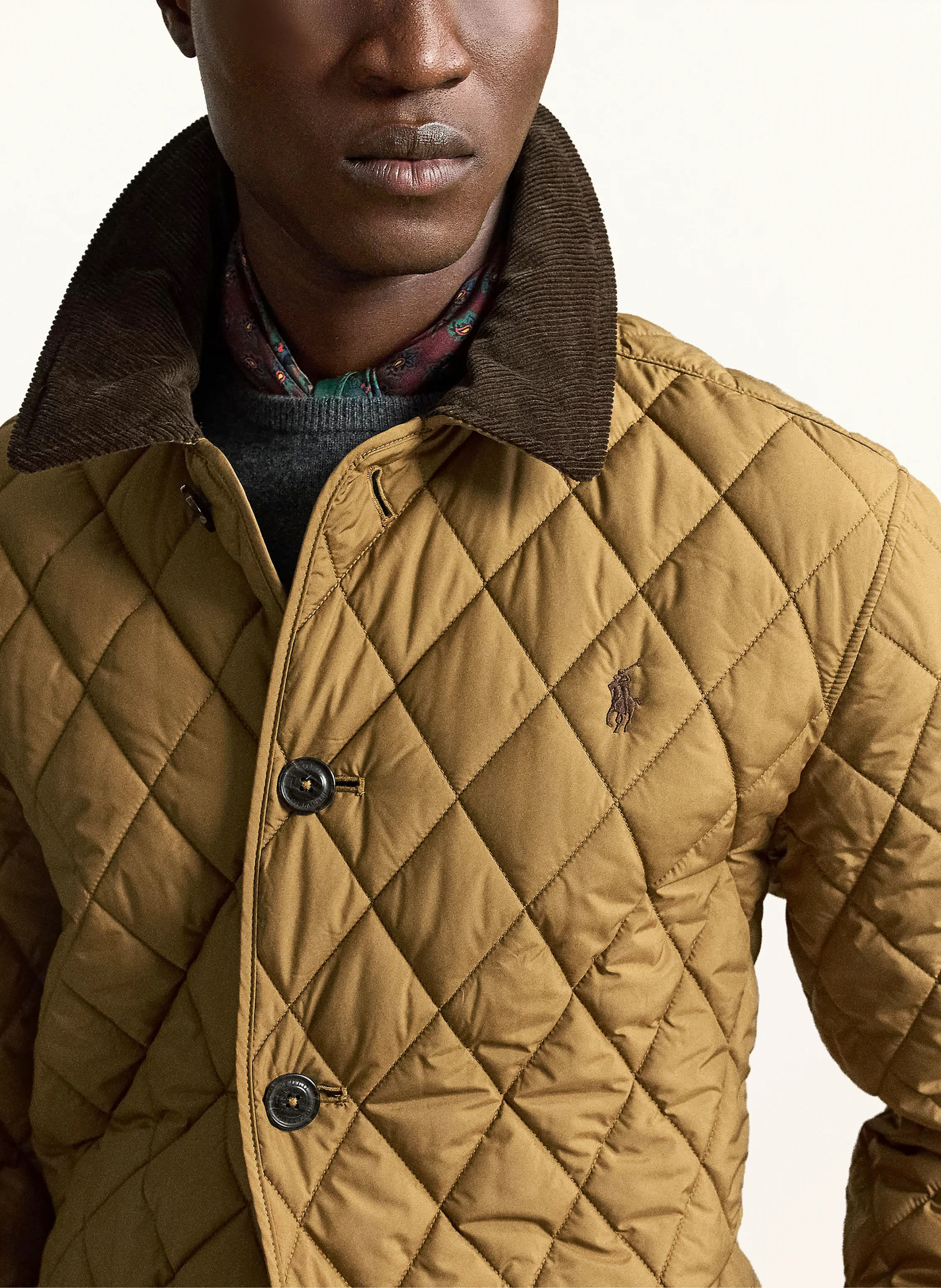 POLO RALPH LAUREN Steppjacke – HELLBRAUN / DUNKELBRAUN