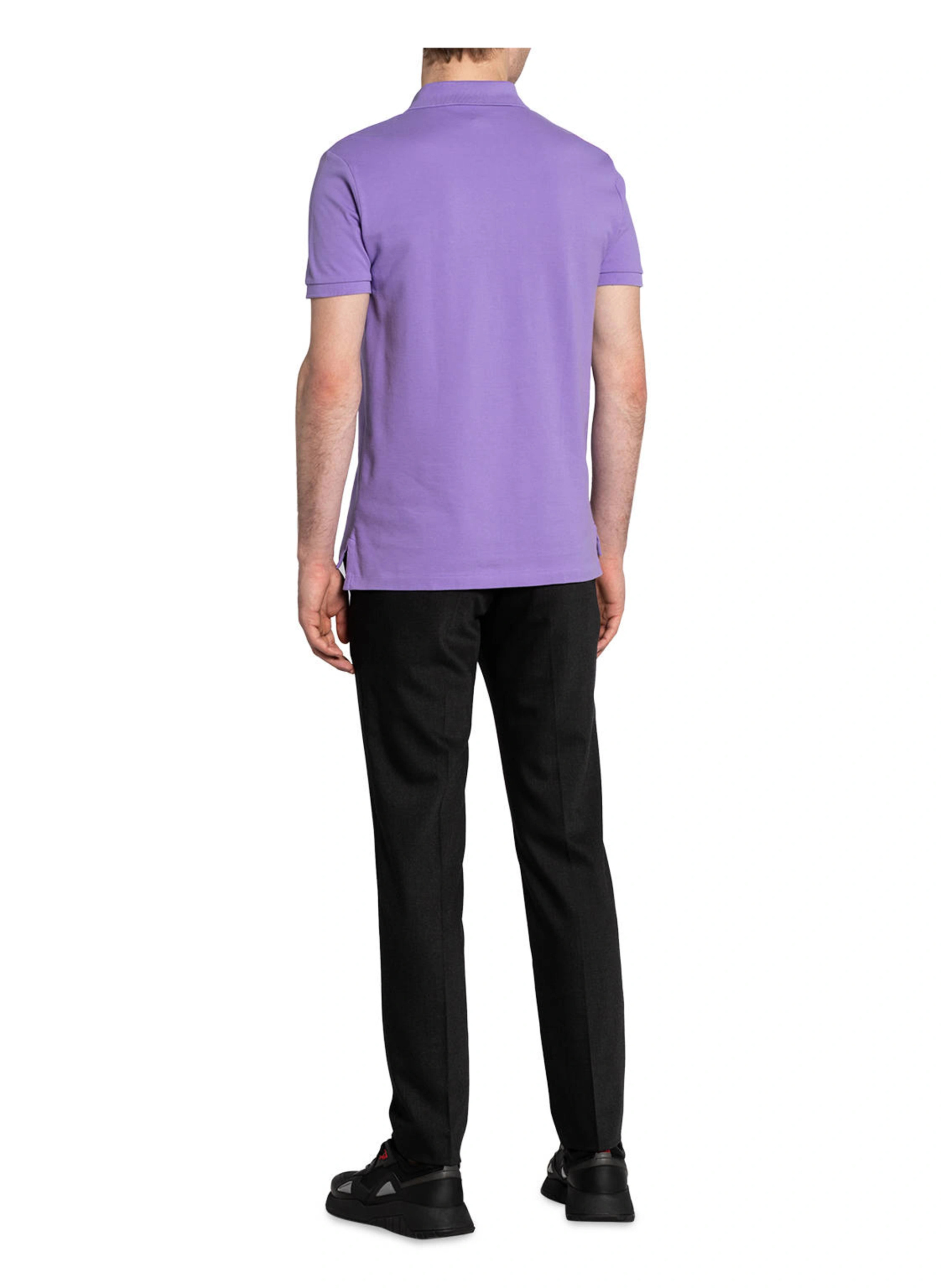 POLO RALPH LAUREN Piqué-Poloshirt Custom Slim Fit – LILA